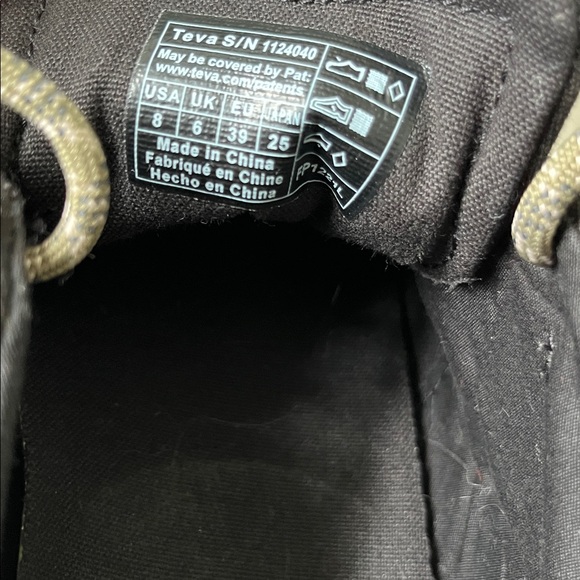 Teva Wyldland Water Repellent Lightweight Hiking Sneakers Shoes Women’s 8 NWOT - Picture 11 of 12